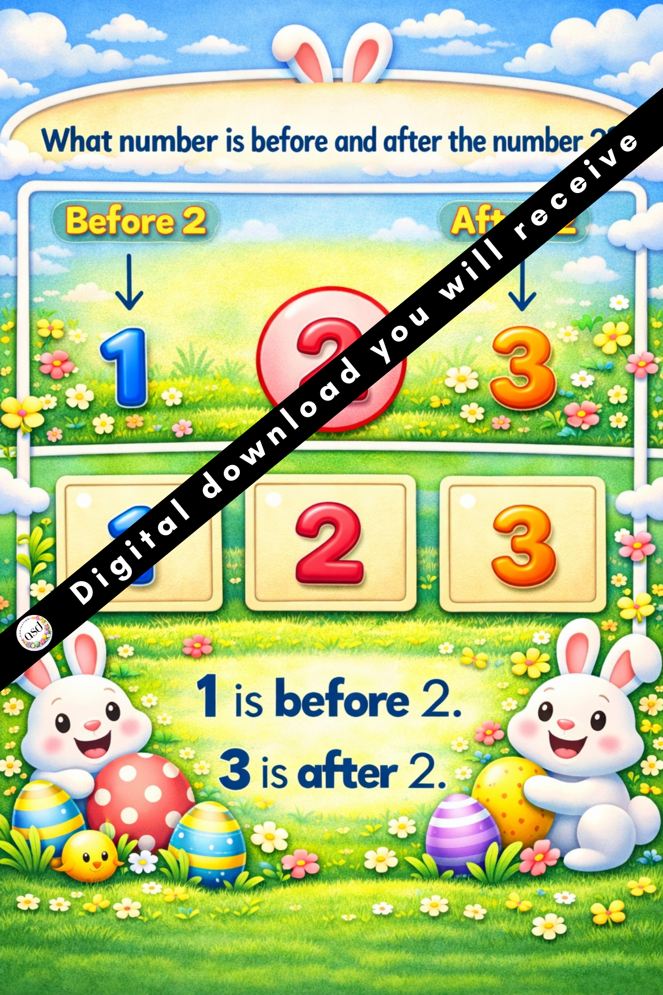 Easter What is Before and After Bundle PDF