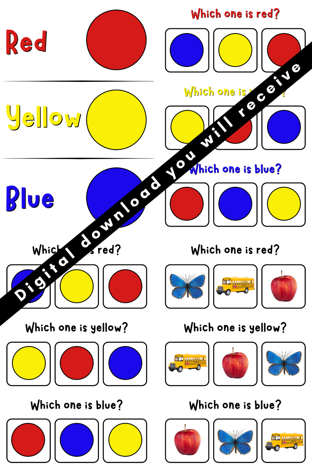Let's Learn Our Colors Bundle PDF