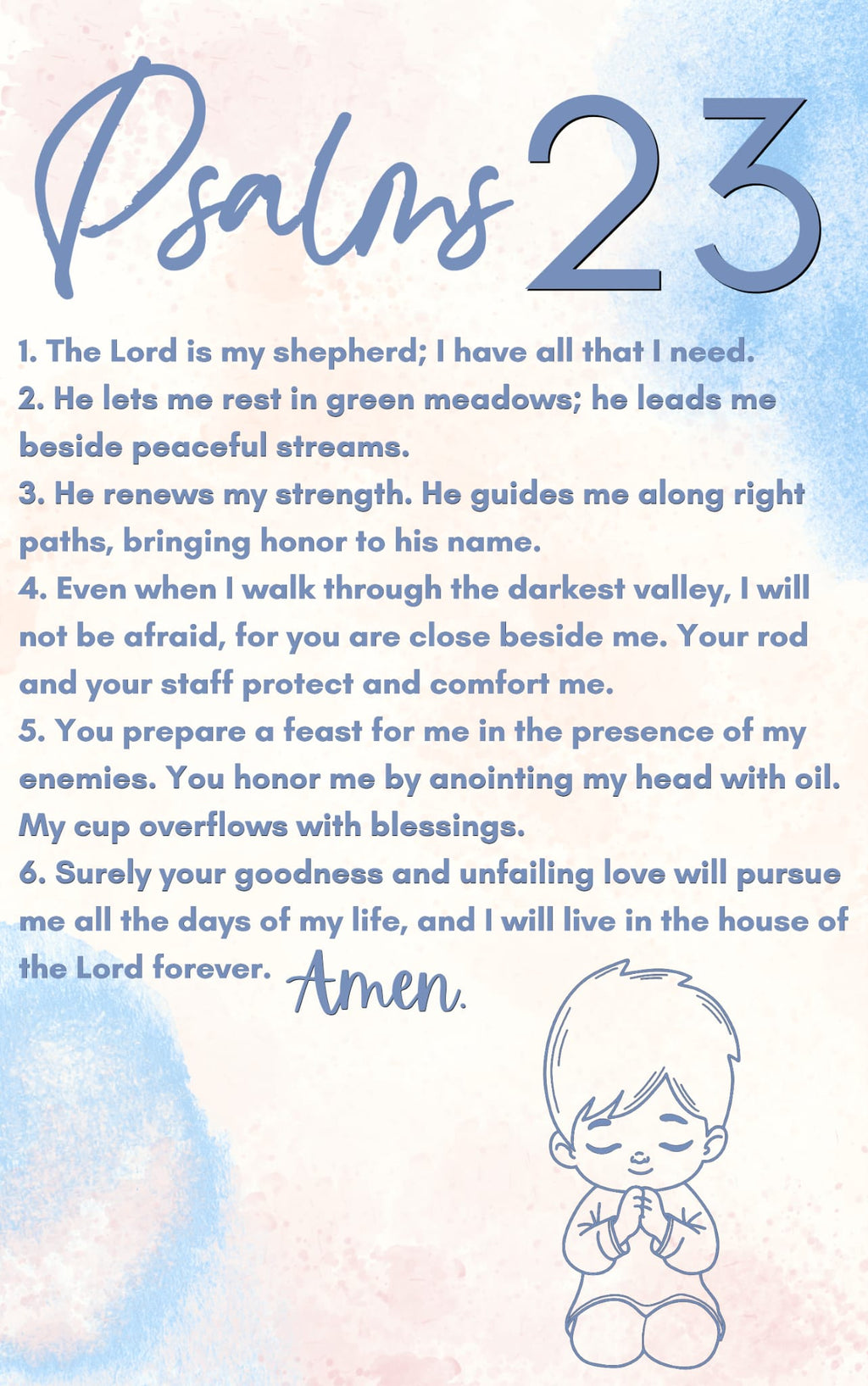 Psalms 23 PDF