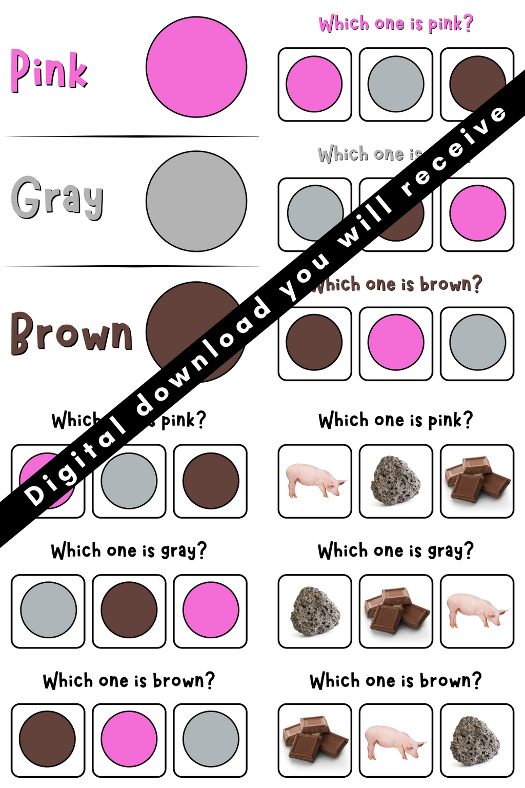 Let's Learn Our Colors Bundle PDF