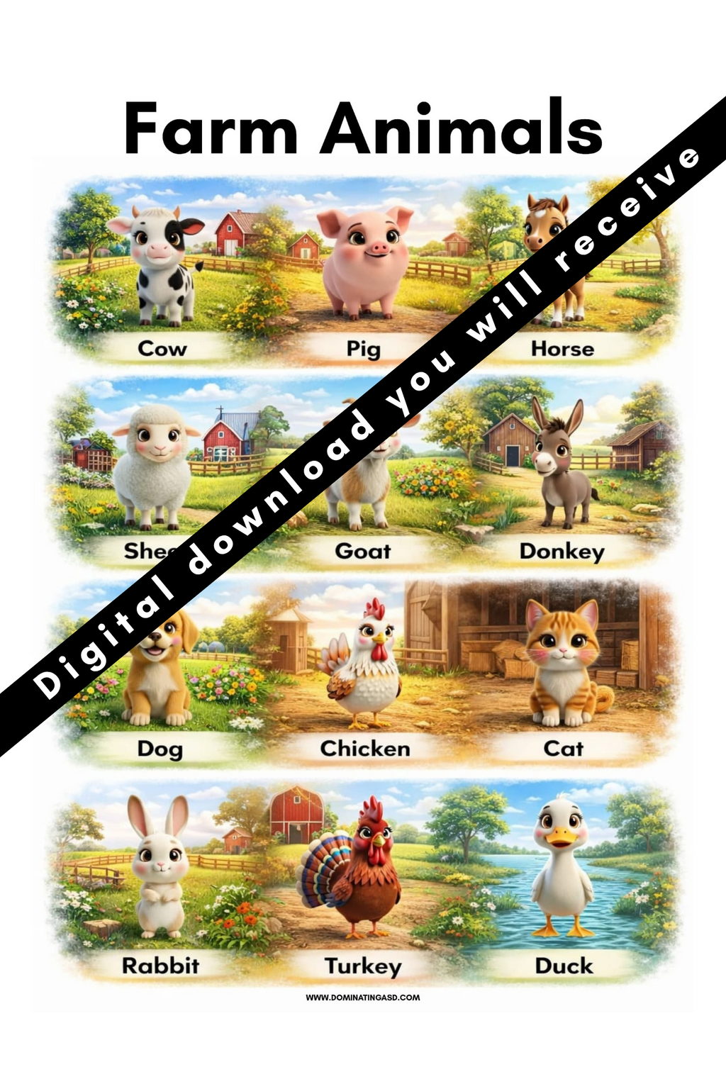 Farm Animals PDF