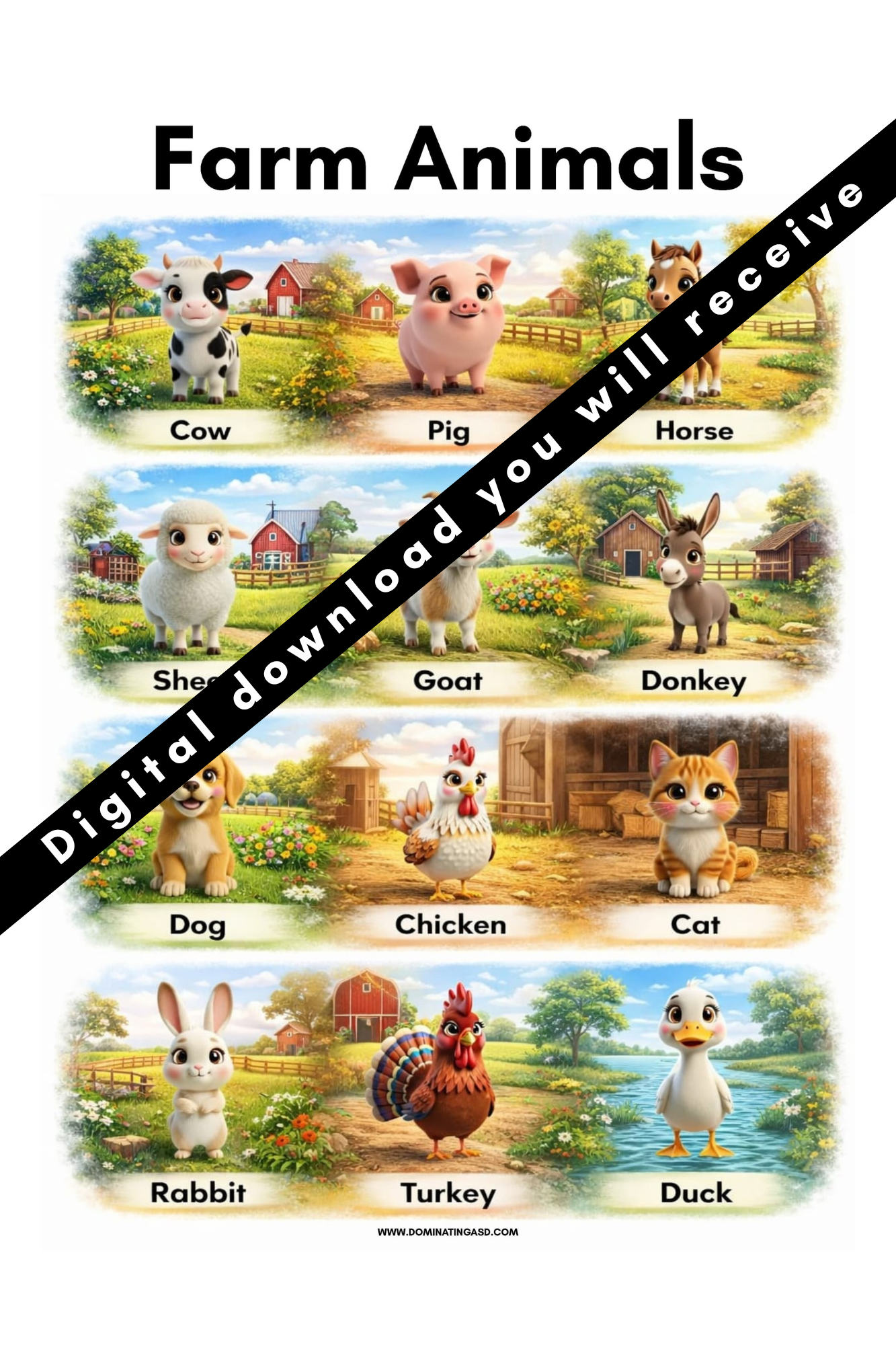 Farm Animals PDF