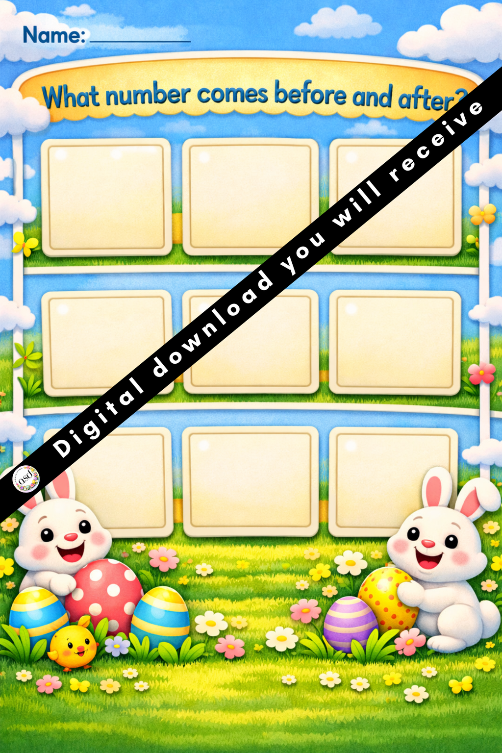 Easter What is Before and After Bundle PDF