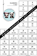 Numbers 1-150 Flashcard PDF