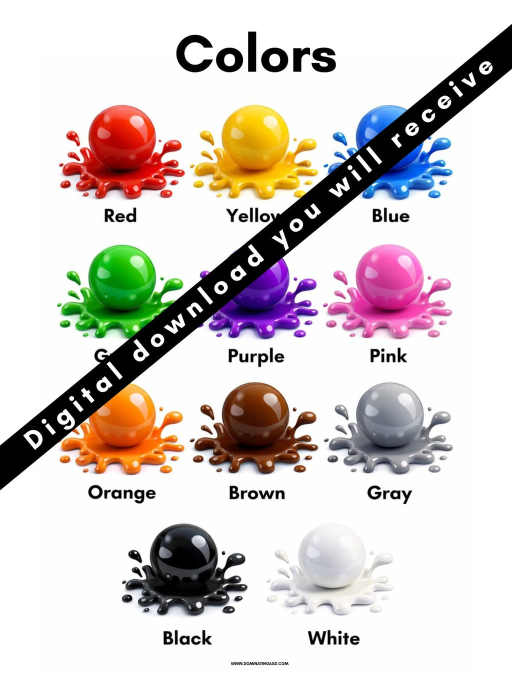 Colors Chart PDF