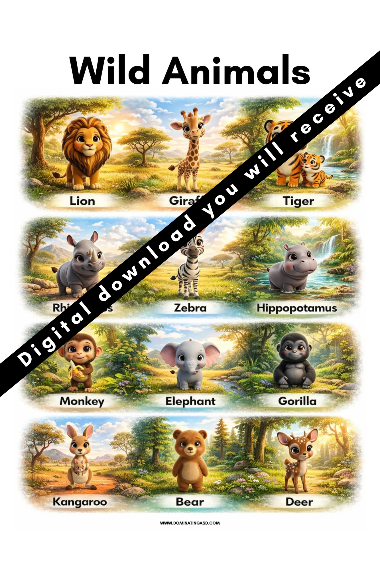 Wild Animals PDF
