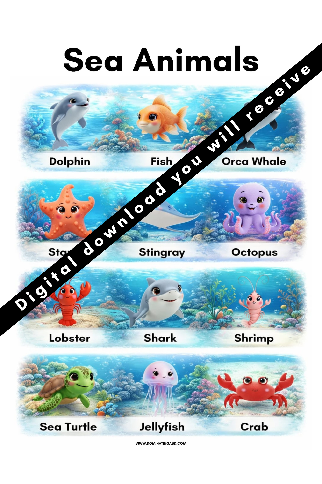 Sea Animals PDF