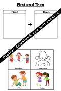 First Then Visuals Bundle PDF